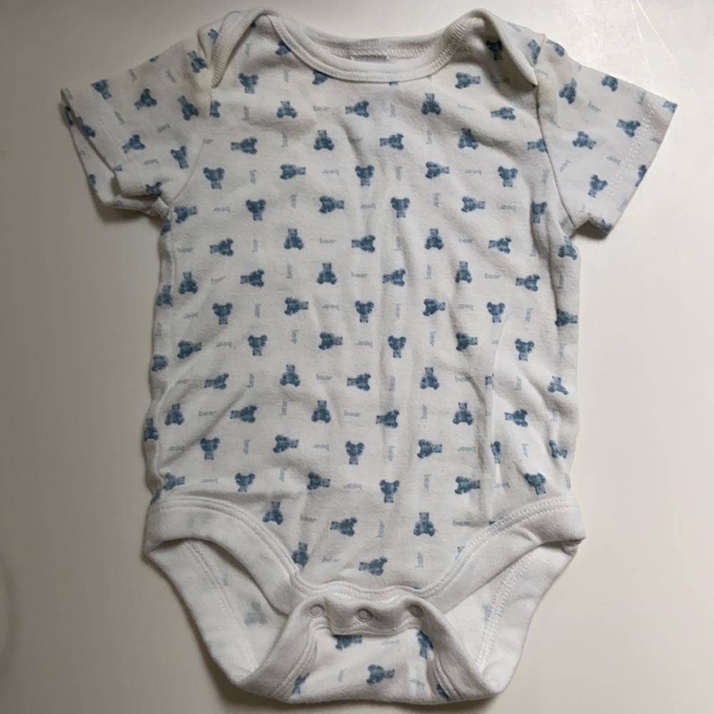 Baby Gap Bear Onesie Like New